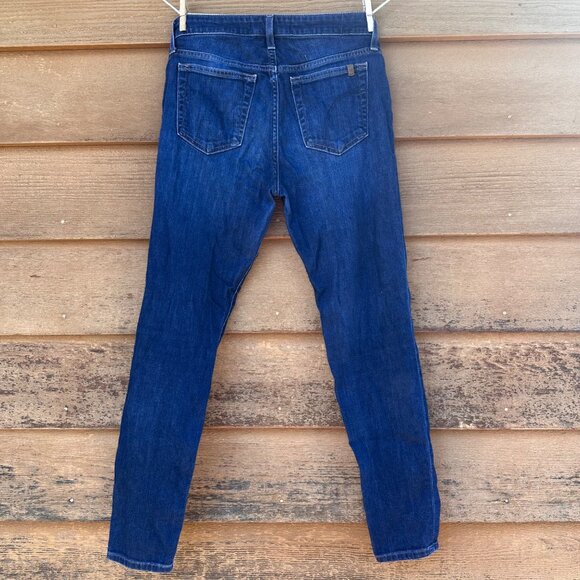 Joe’s Mid Rise Skinny Dark Blue  THQ4R45 96B Jeans Size 28 - Picture 3 of 11